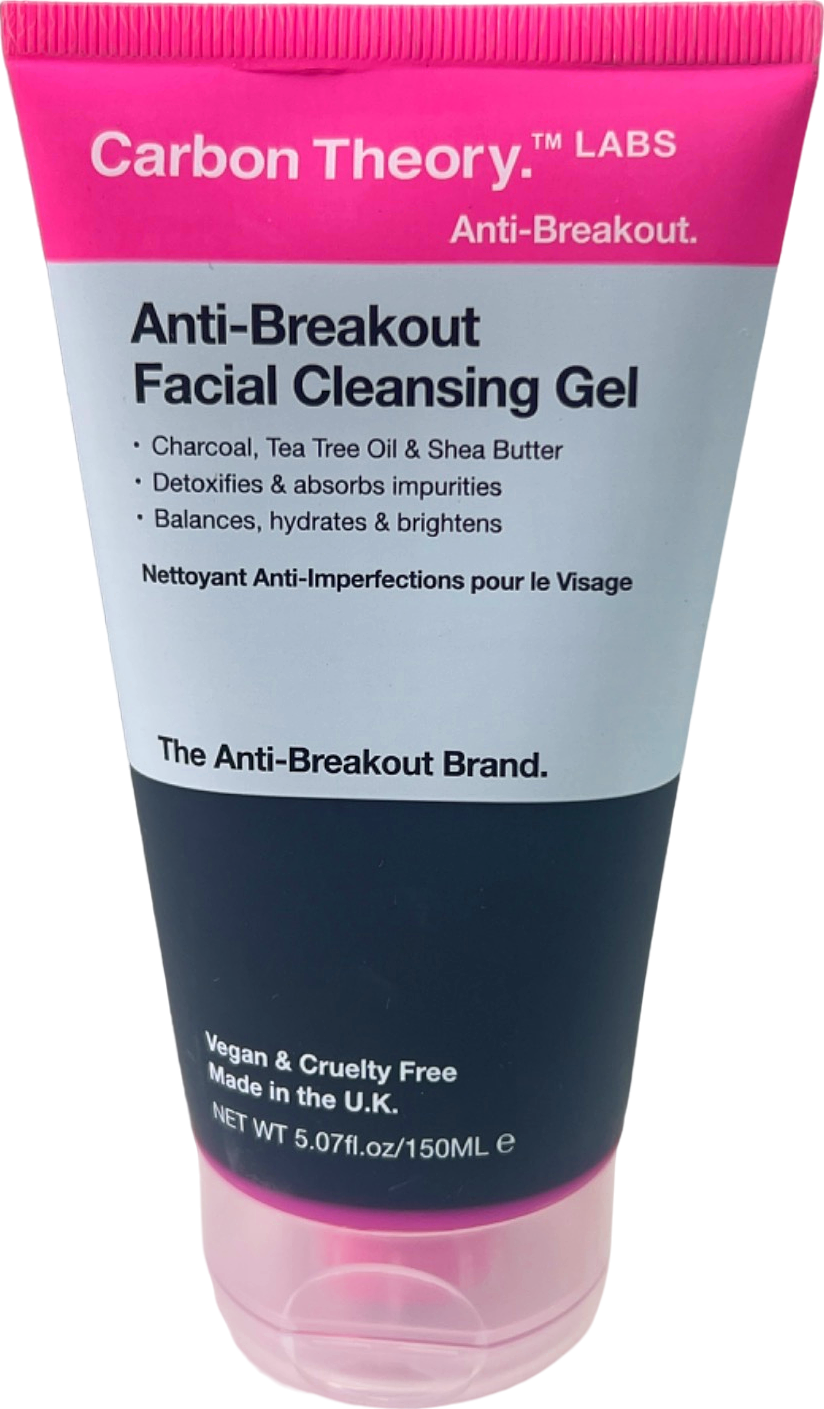Carbon Theory Anti-Breakout Facial Cleansing Gel  150ml