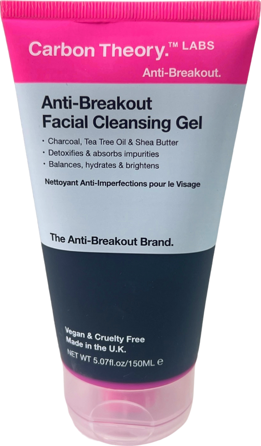 Carbon Theory Anti-Breakout Facial Cleansing Gel  150ml