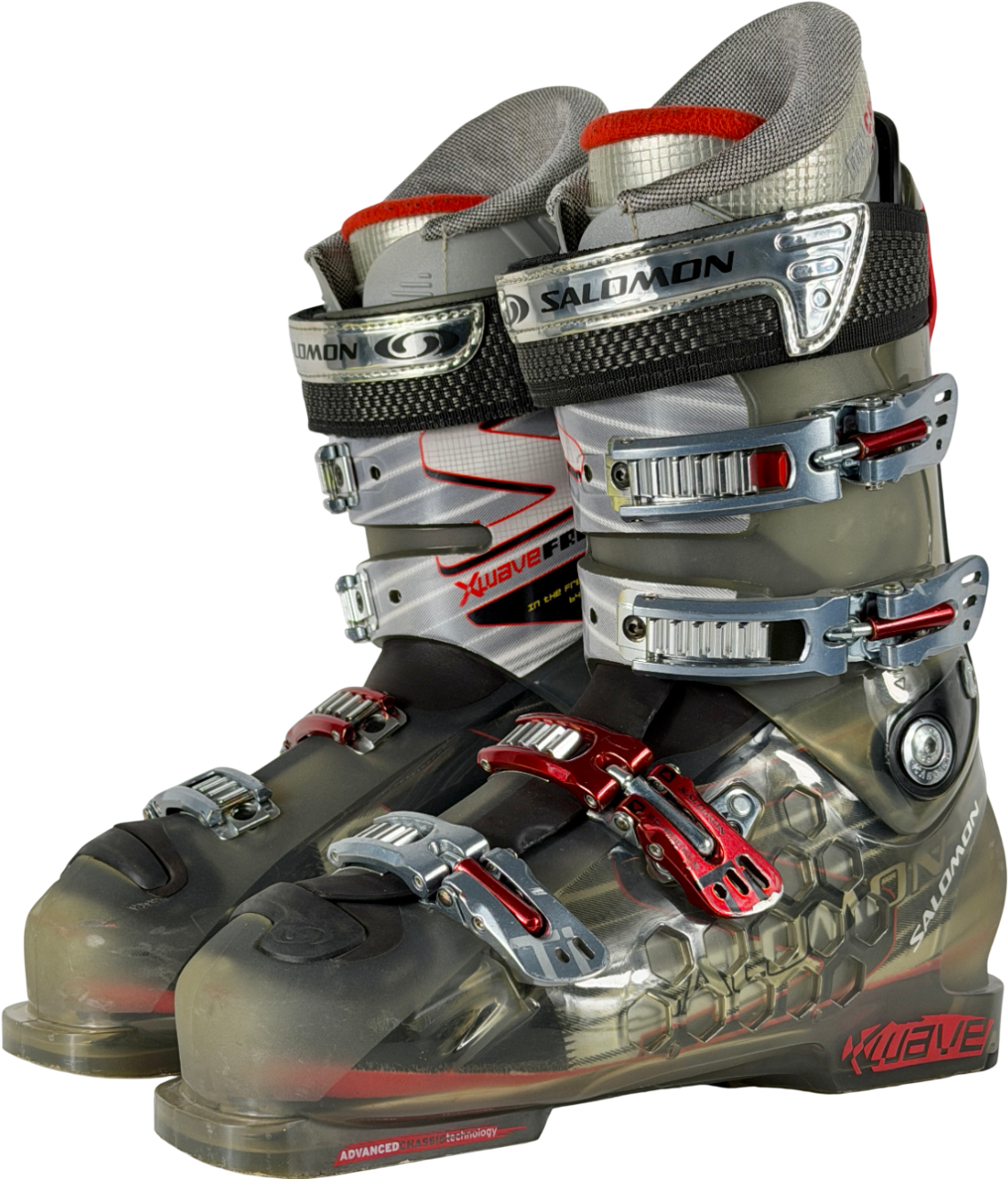 Salomon Metallic Xwave 10.0 Free 2006 Ski Boots (325mm-28/28.5) One Size