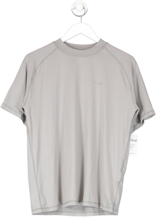 Represent Grey Logo T Shirt UK S