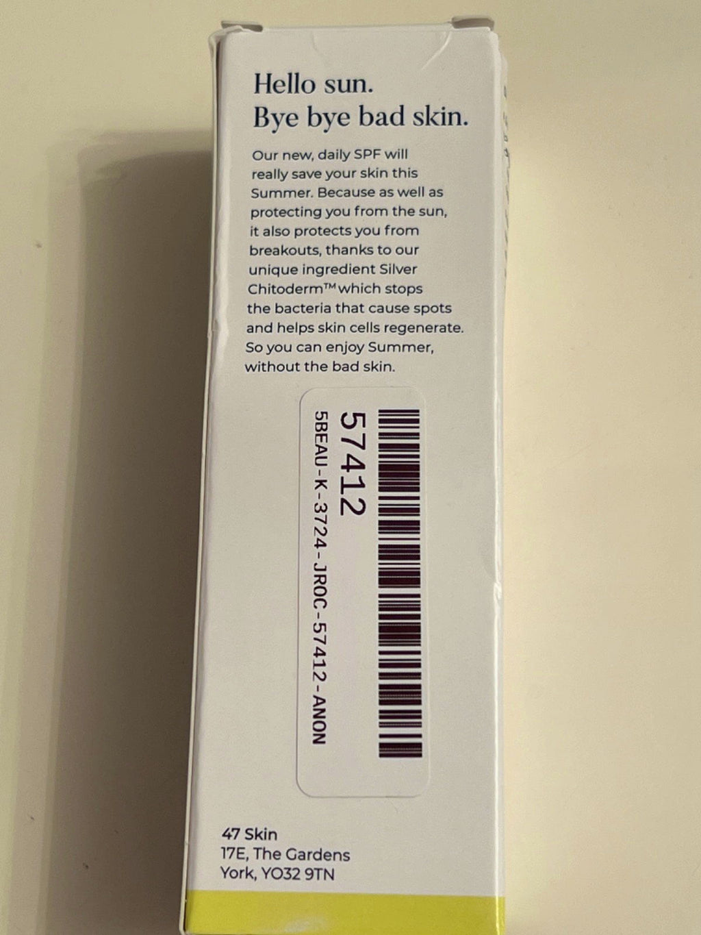 47 Skin Daily SPF 30 Anti-blemish & Scar Repair Sunscreen 50 ml