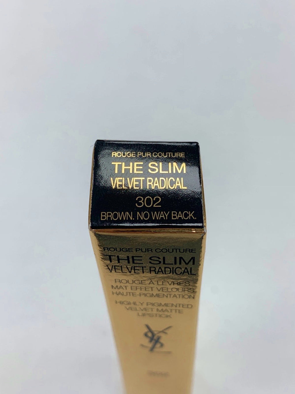 Yves Saint Laurent Rouge Pur Couture The Slim Velvet Radical Lipstick 302 Brown No Way Back 2g