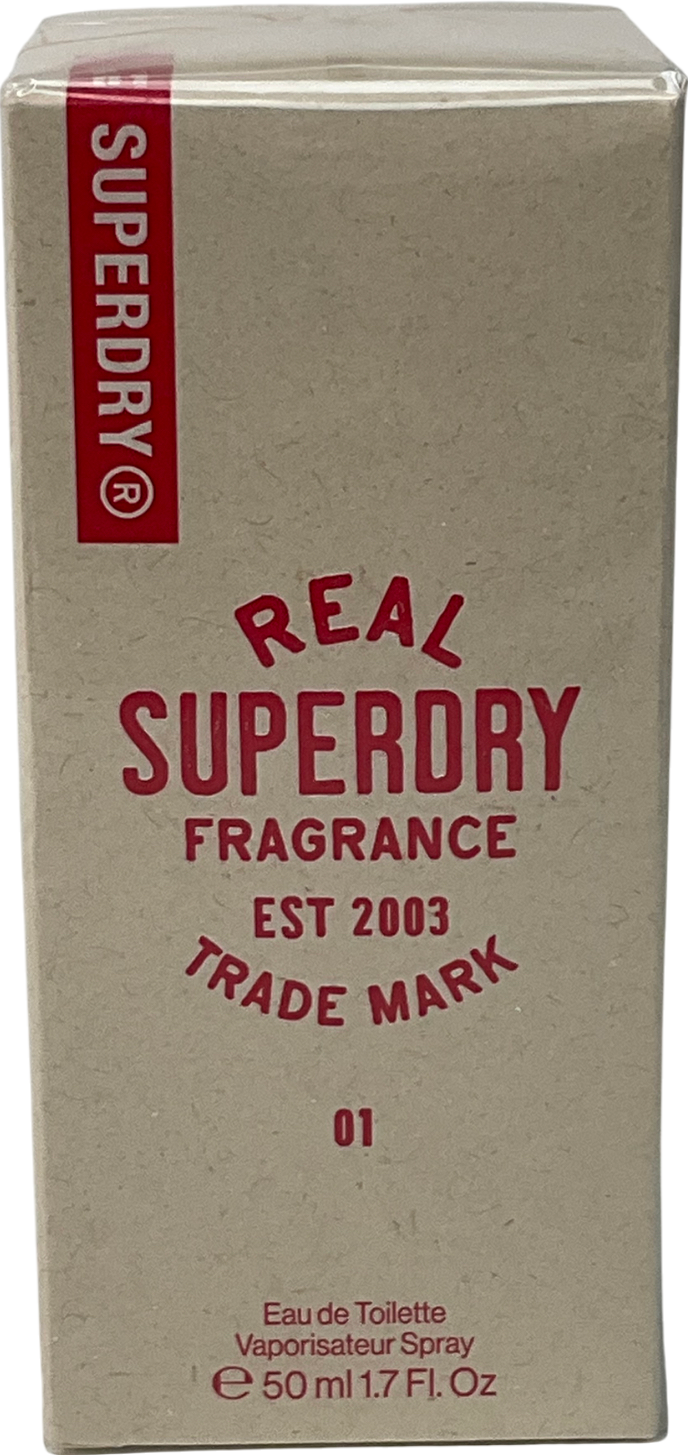 Real Superdry 01 Eau De Toilette 50ml