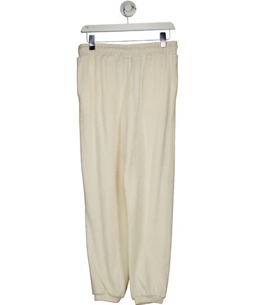& Other Stories Cream Terry Jogger Trousers UK S