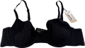 LEAYS Black Bald Unlined Bra UK 32B