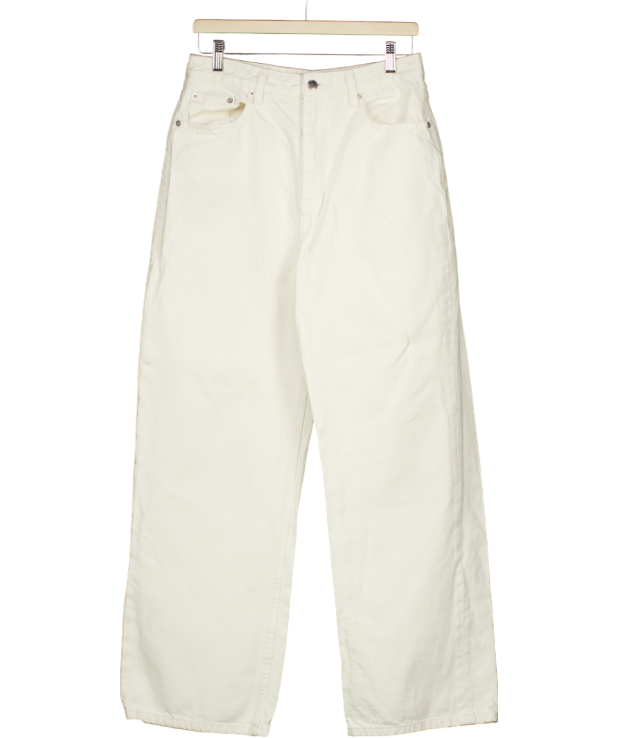 Nude Lucy White Wide Leg Jeans W28