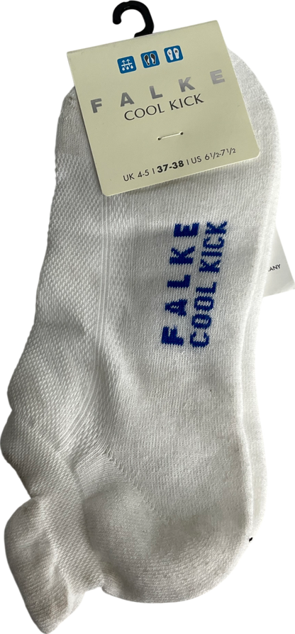 Falke White Cool Kick Sock UK 5 EU 38 👠