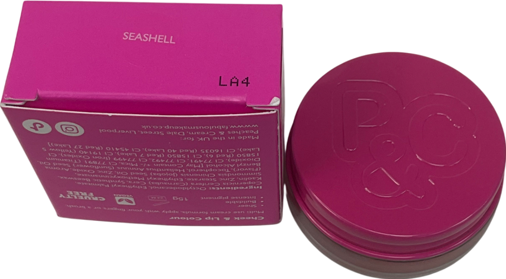 peaches and cream Cheek & Lip Cream Colour Seashell 15g