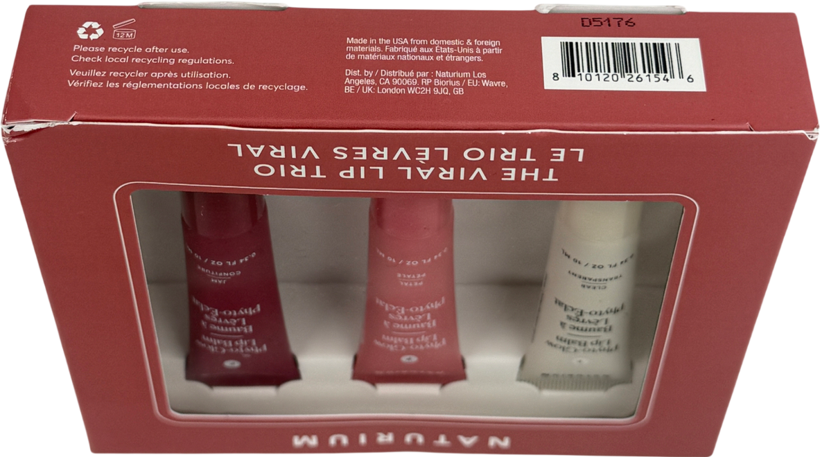 Naturium The Viral Lip Trio X3