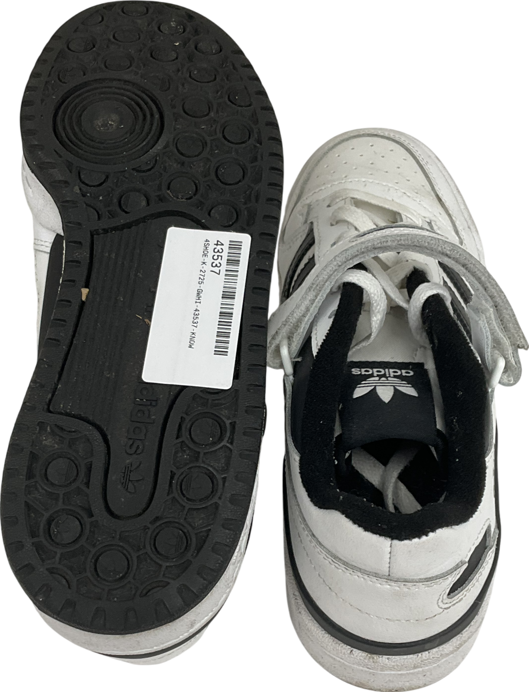 adidas Originals Forum Low J In White UK 5 EU 38 👠