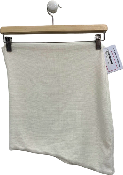 Unbranded Cream Knit Skirt UK S/M