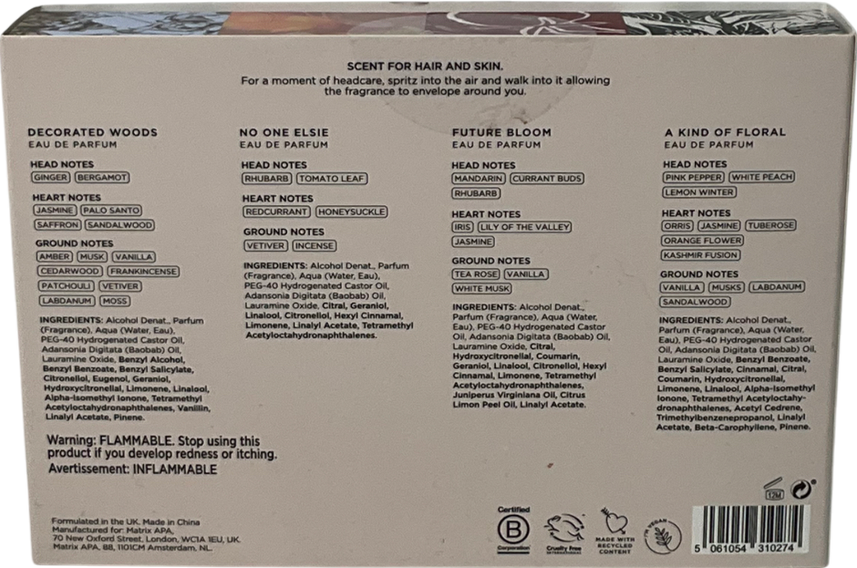 Arkive Discovery Set Scent For Hair And Skin 4x10ml