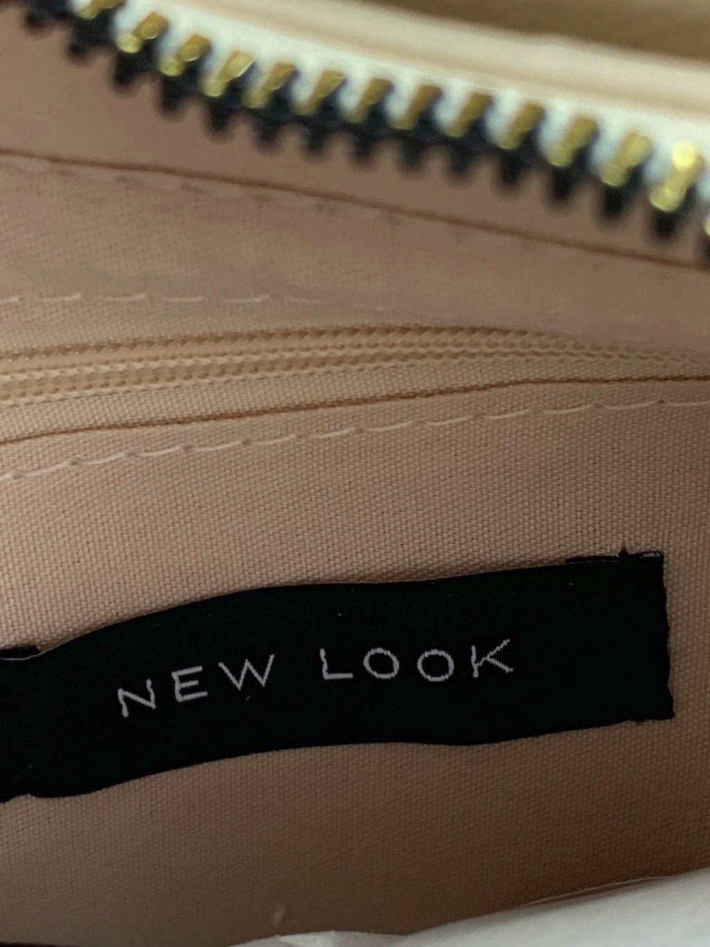 New Look Cream Shoulder Bag One Size