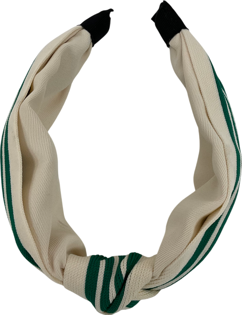 Green Stripe Headband