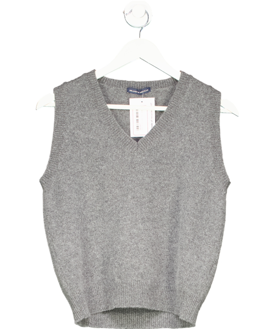 Brandy Melville Grey Collette Sweater Vest UK S