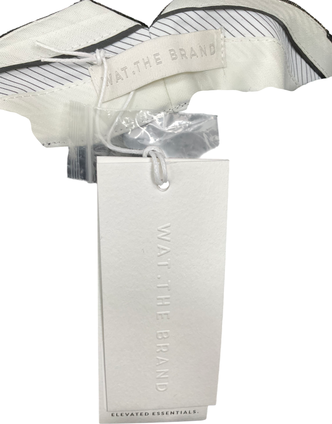 WAT. THE BRAND Black Velvet Wide Leg Trousers UK XS