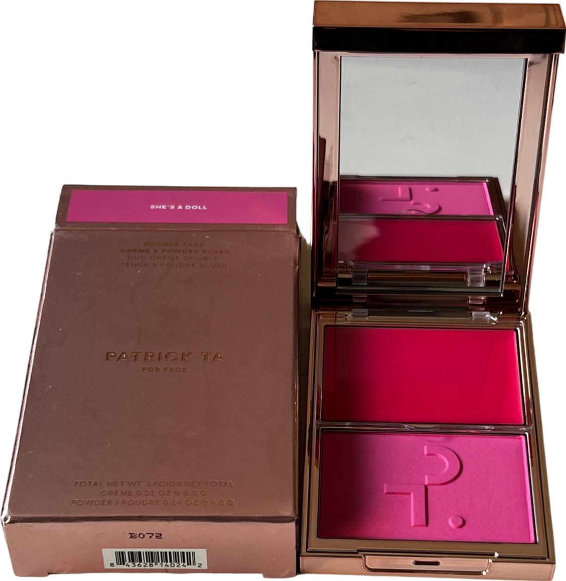 patrick ta Double-take Crème And Powder Blush Duo - She's A Doll Shes A Doll 4g