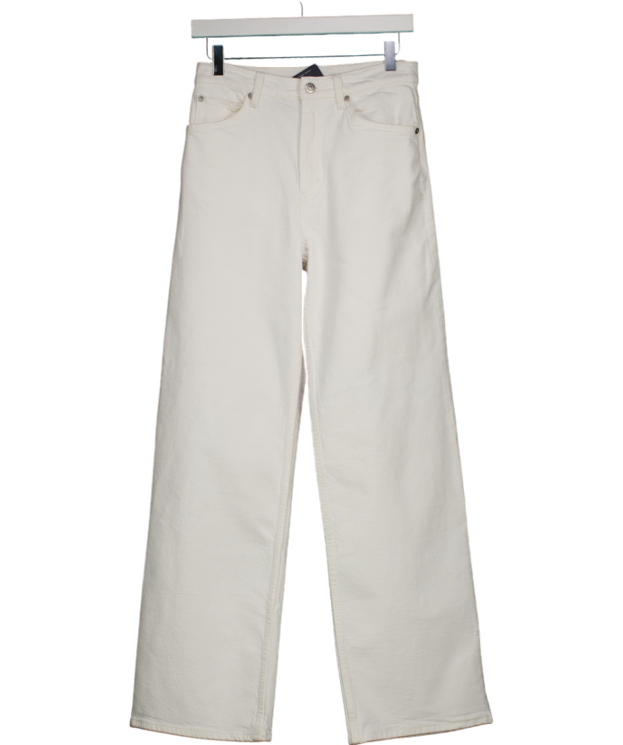 Arket White Lupine Flared Jeans W27