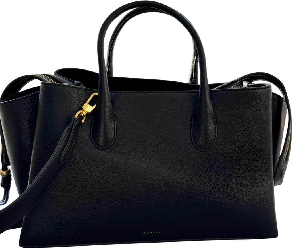 Radley London Black The Romilly Large Ziptop Grab Bag