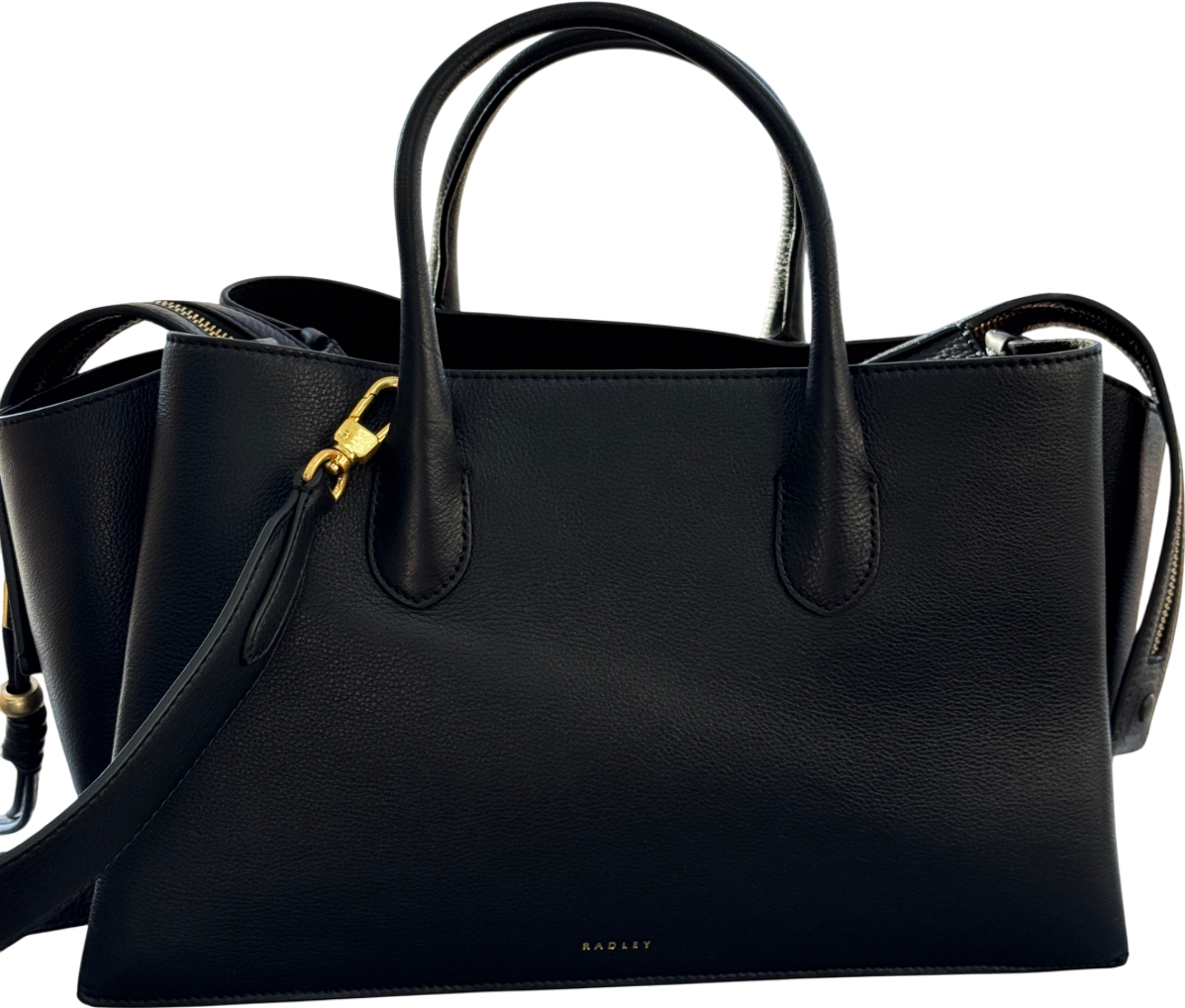 Radley London Black The Romilly Large Ziptop Grab Bag