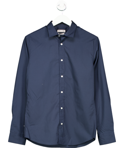 jack & jones Blue Slim Fit Dress Shirt UK XS