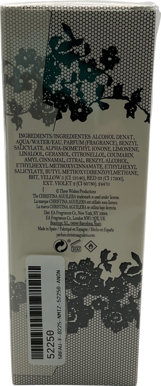christine aguilera Eau De Parfum 50ml