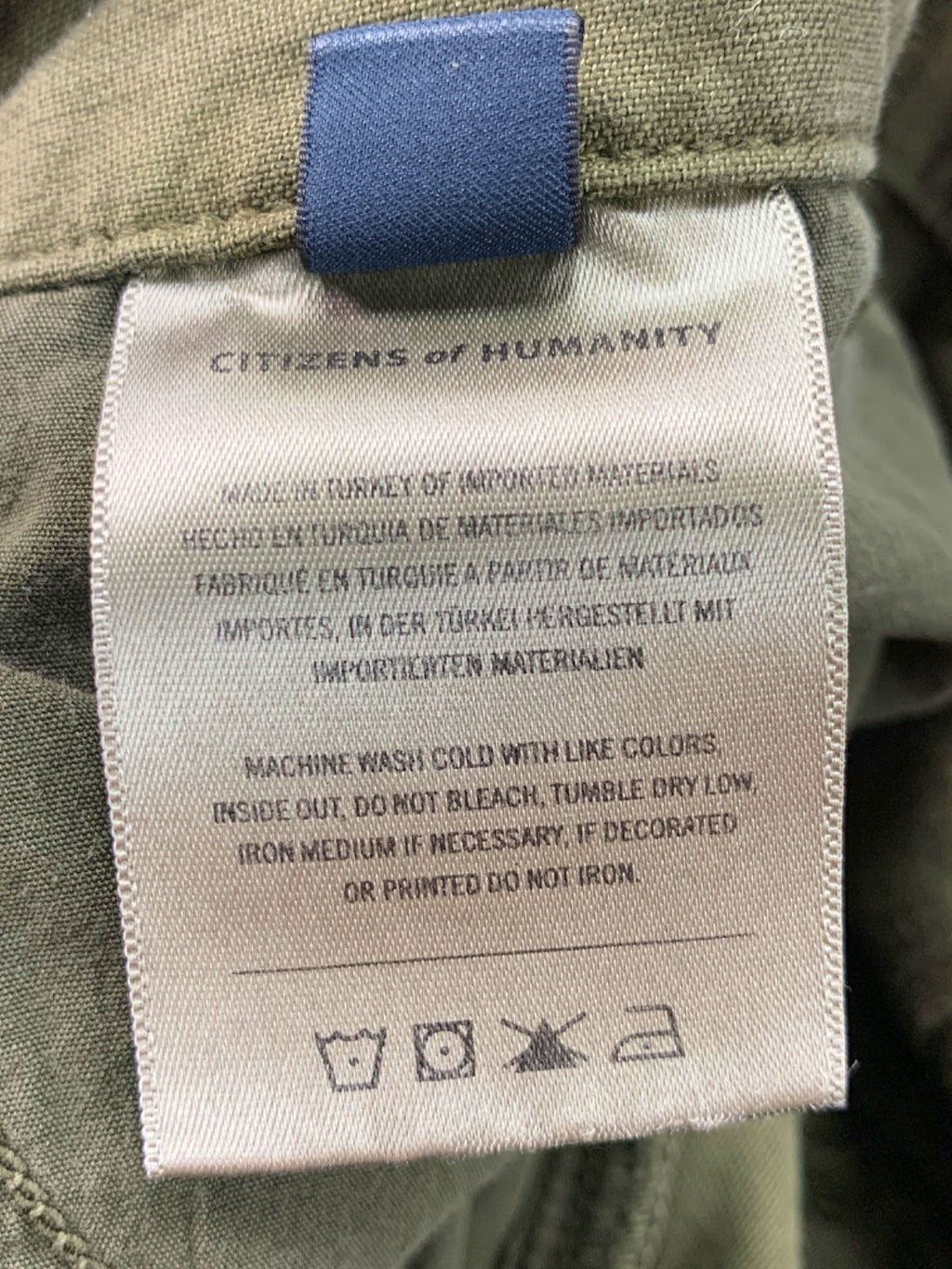 Citizens of Humanity Tea Leaf Paloma Utility Pant W24