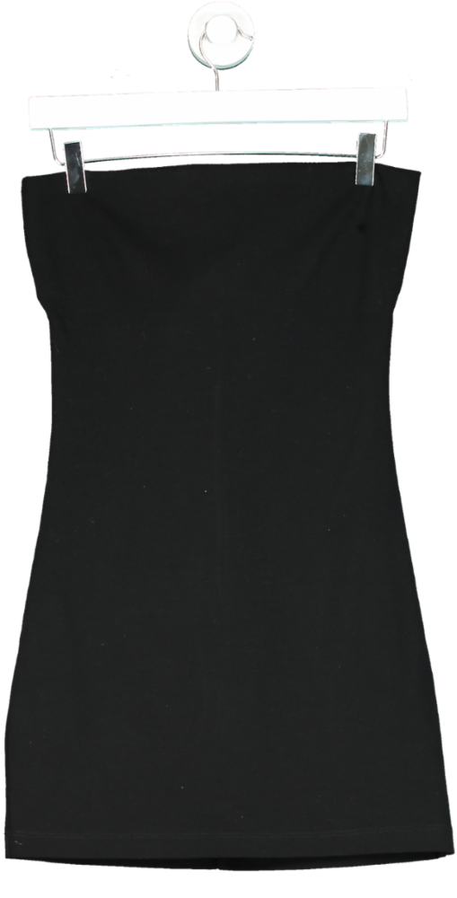 LeSet Black Strapless Rio Mini Dress UK 8