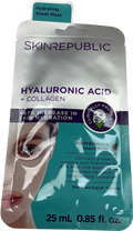 Skin Republic Hyaluronic Acid + Collagen Face Sheet Mask 25ml