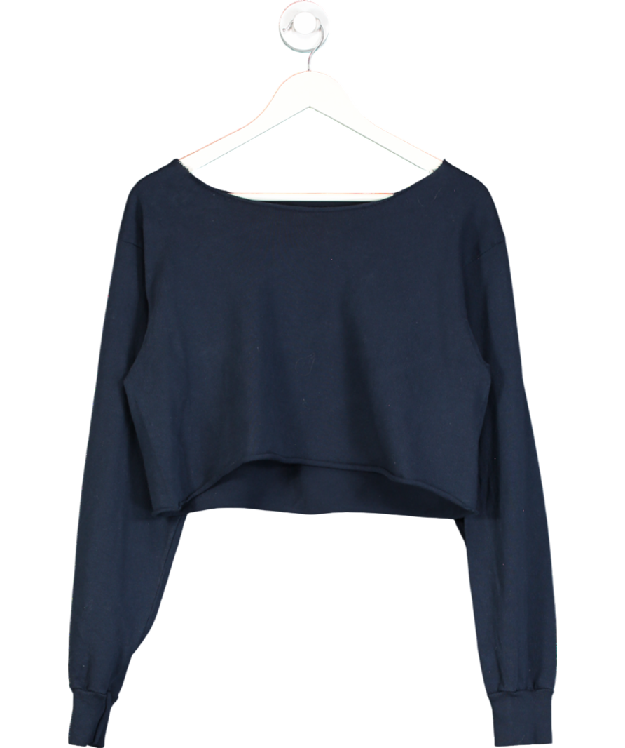 Brandy Melville Blue Cameron Cropped Sweater One Size