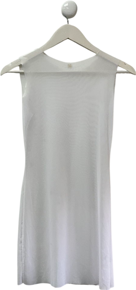 heart of sun White Tyra Mesh Dress UK S