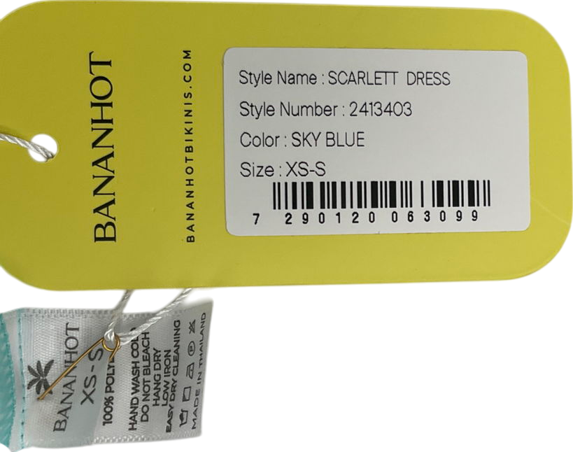 Bananhot Blue Scarlett Dress UK XS/S