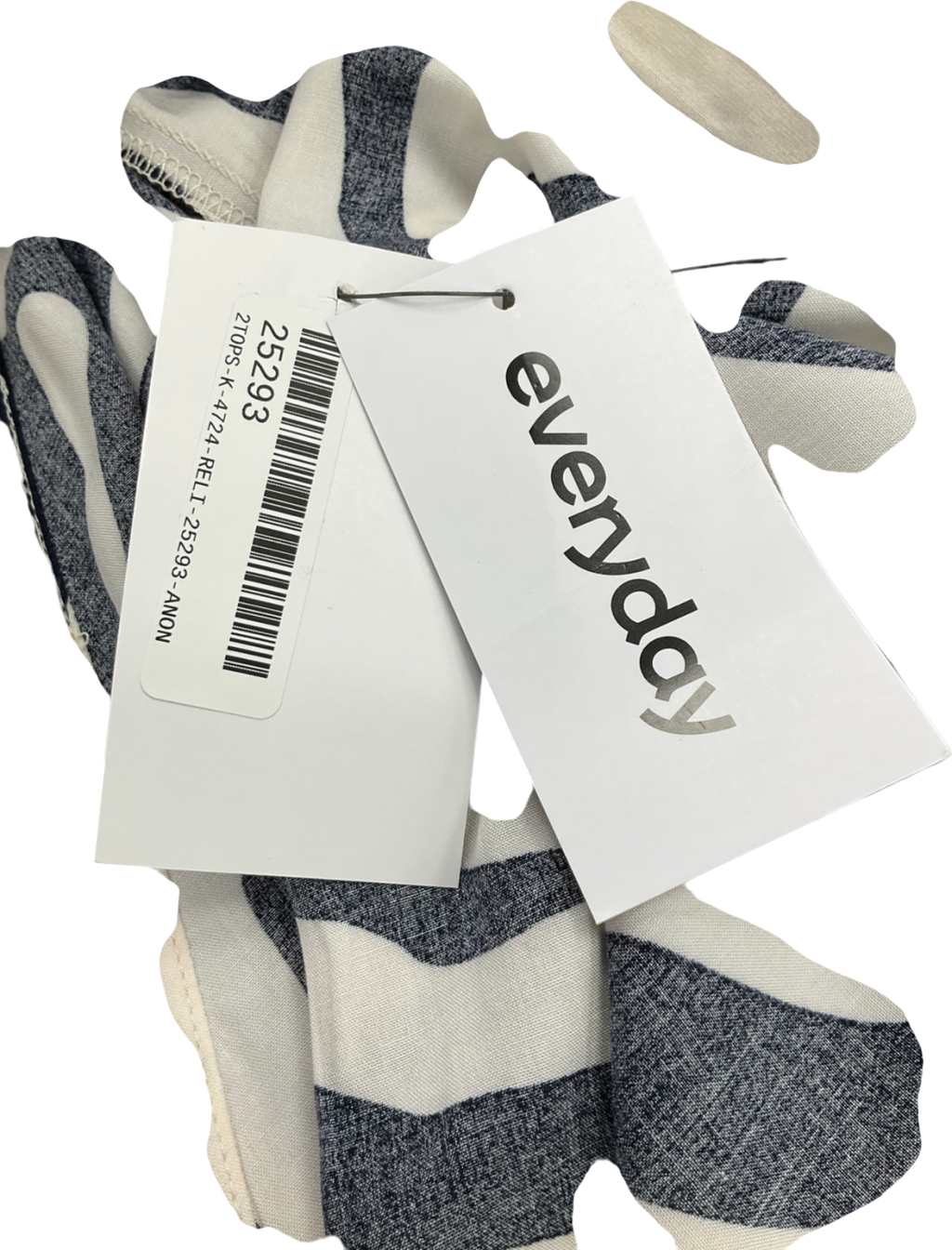 V by Very everyday Cream Swirl Patterned Top UK 12