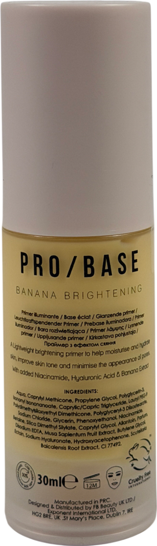 MUA Pro Base Banana Brightening Primer 30ml