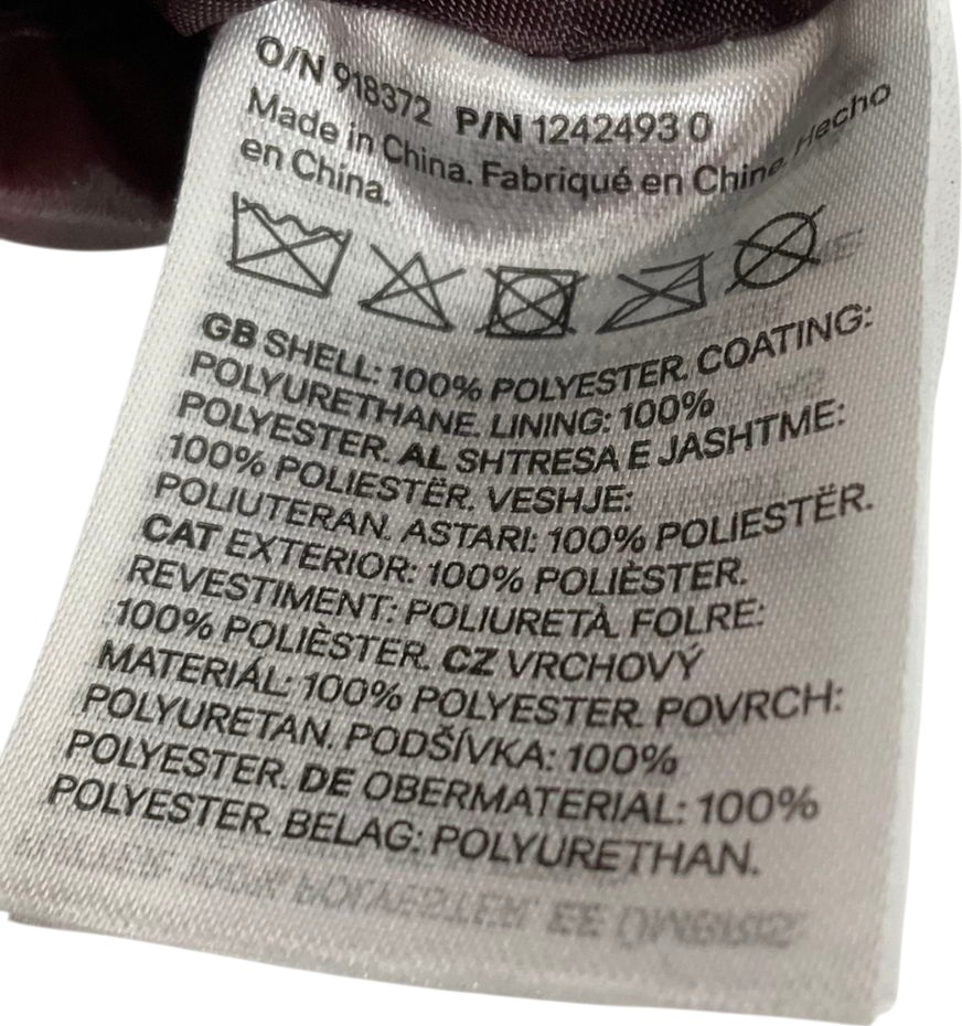 H&M Purple Burgundy Hand Bag One Size