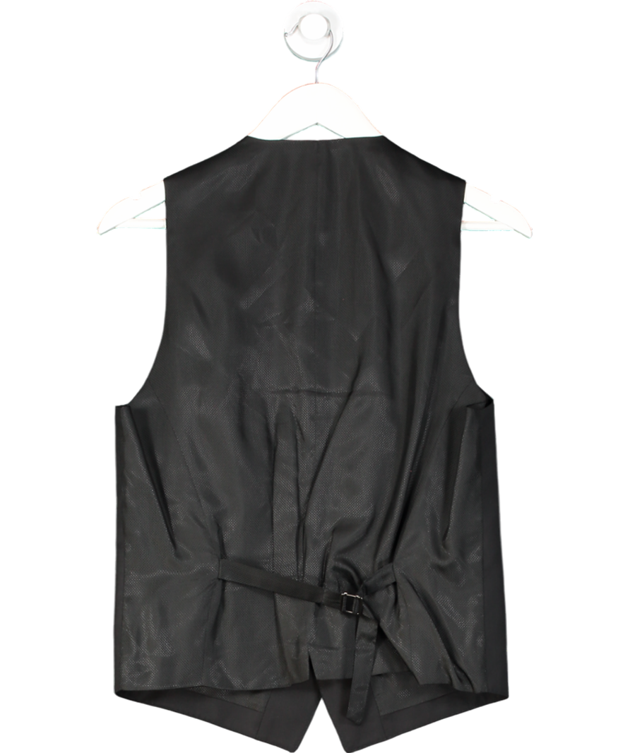 HUGO BOSS Black Guabello Super 120 Single Breasted Waistcoat UK 34" CHEST
