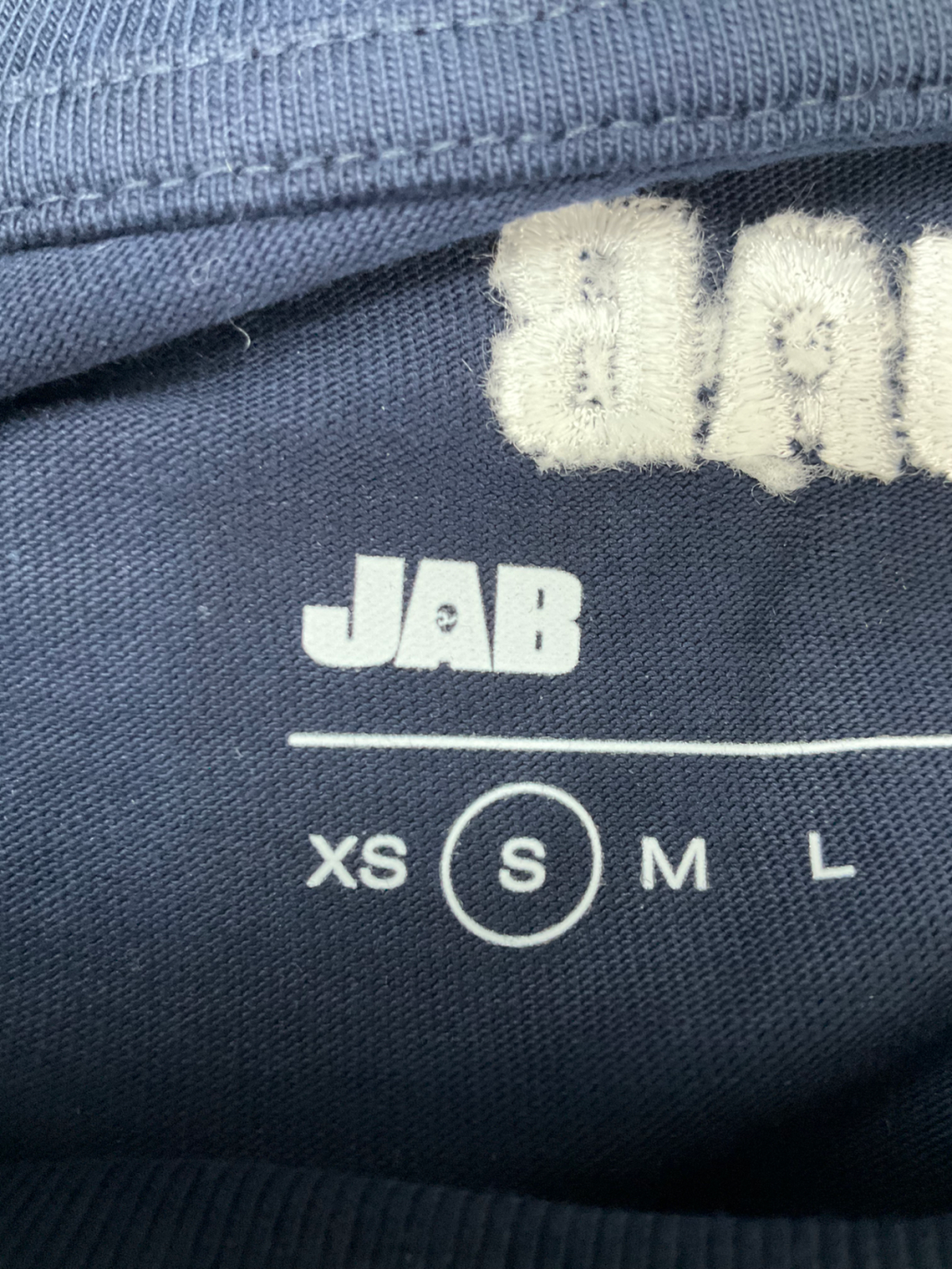 JAB Blue Boxing Club T Shirt UK S