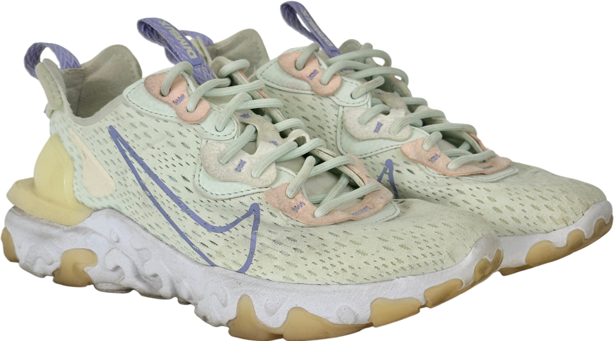 Nike Green React Vision 'barely Green' trainers UK 5 EU 38 👠