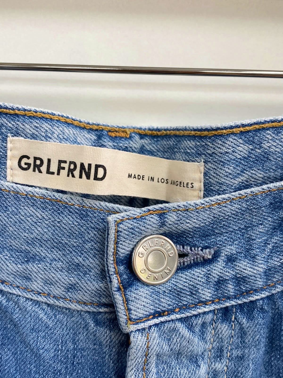 GRLFRND Blue Santa Monica Jeans W25