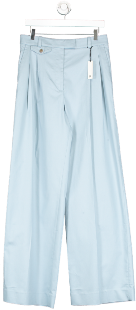 BANANA REPUBLIC Blue High Rise Trousers UK 8