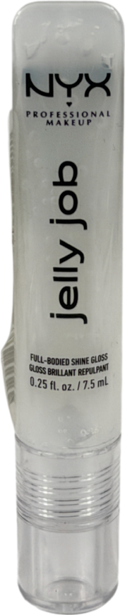 NYX Makeup Jelly Job, Full-bodied Shine Gloss, Lip-smoothing Shine Just Jelly 7.5ml