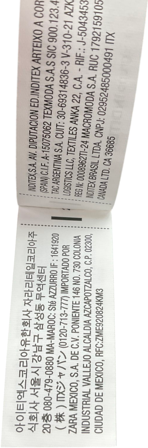 ZARA Pink Metallic Thread Top UK M