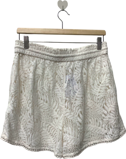 Accessorize White Lace Shorts UK 12-14