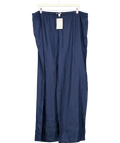 H&M Blue Linen Drawstring Trousers UK XL