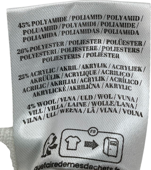 The Couture Club White Knitted Ribbed Button Through Top UK 12