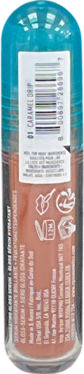 NYX Lip Iv Hydrating Gloss Stain 01 Caramel Drip 5ml