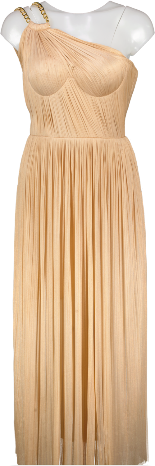 Iris Serban Nude Celeste Dress UK 8