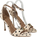 Carvela Cream Incanto Polka Dot Heel UK 7 EU 40