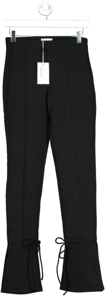 Lovers & Friends Black Flared Trousers UK S