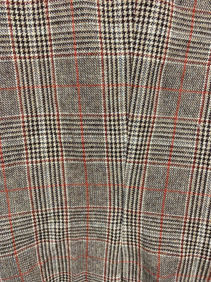 Sumissura Beige and Red Checked Blazer UK XS/S